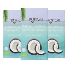 3 x Bio Kokosnussmuss (3x200g)