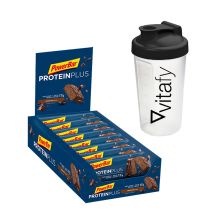 PowerBar Protein Plus 30% (15x55g) + Vitafy Shaker (600ml) gratis