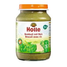 Bio Brokkoli mit Reis, ab dem 5. Monat (190g)