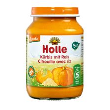 Demeter Kürbis mit Reis, ab dem 5. Monat (190g)