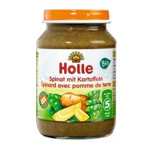 Bio Spinat mit Kartoffeln, ab dem 5. Monat (190g)