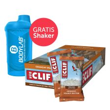 Clif Bar (12x68g) + Bodylab 24 Shaker