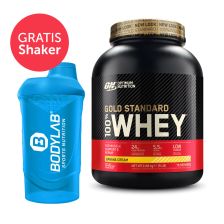 100% Whey Gold Standard (2273g) + Bodylab 24 Shaker