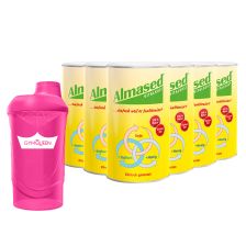 6 x Vitalkost Pulver Almased (6x500g) + Shaker gratis