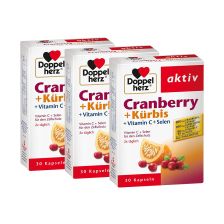 3 x Cranberry + Kuerbis (3x30 Kapseln)