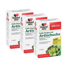 3 x Galle-Dragee mit Artischocke (3x50 Dragees)
