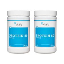 2 x Protein 80 Vanille (2x500g)