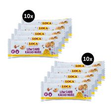 2 x LOCA Low-Carb Riegel Kakao-Nuss (2x10x30g)