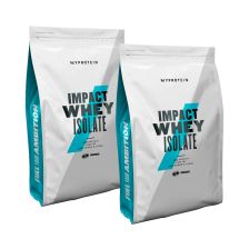 2 x MyProtein Impact Whey Isolate (2x1000g)