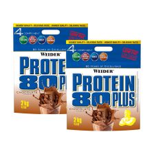 2 x Protein 80 Plus (4000g)