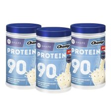 3 x Shape Protein 90 Shake - Cookies&Cream (3x390g)