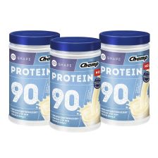 3 x Shape Protein 90 Shake - Vanilla Cream (3x390g)