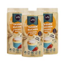 3 x Tassenkuchen Erdbeer-Vanille (3x100g)