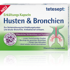 Erkältungs Kapseln Husten & Bronchien (20 Kapseln)