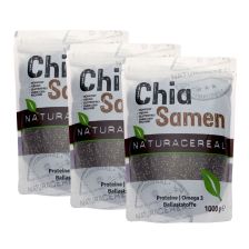 Chia-Samen 3er Pack (3 x1000g)