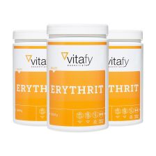 3 x Vitafy Essentials Erythrit (3x1000g)