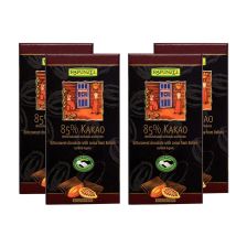 4 x Bitterschokolade 85% Kakao (4x80g)