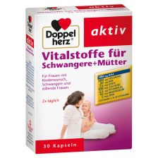 双心孕妇营养素胶囊 30粒 Vitalstoffe für Schwangere + Mütter (30 Kapseln)