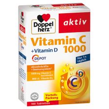 Vitamin C 1000 + Vitamin D Depot (100 Tabletten)