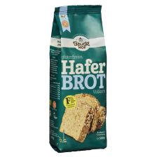 Haferbrot Backmischung Vollkorn glutenfrei bio (500g)