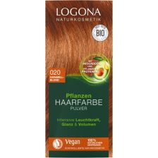 Pflanzen Haarfarbe Pulver 020 karamellblond (100g)