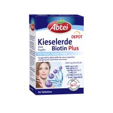 Kieselerde Plus Zink Kupfer Biotin Depot (56 Tabletten)