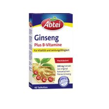 Ginseng Plus B-Vitamine (40 Tabletten)