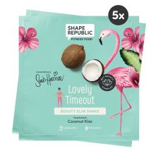 5x Beauty Slim Shake Coconut Kiss »Lovely Timeout« to go (5x30g)