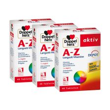 3 x A-Z Langzeit Vitamine Depot (3x40 Tabletten)