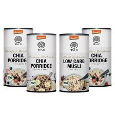 4 x Demeter Low Carb* Müsli / Chia Porridge (4x350g)