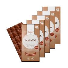 5 x Xylit-Vollmilchschokolade (5x100g)