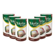 6 x Yokebe Aktivkost Schoko Pulver (6x500g)