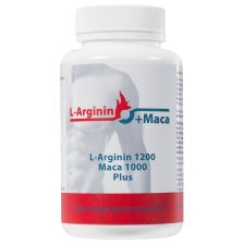 L-ARGININ 1200 mg plus MACA 1000 mg (120 Kapseln)