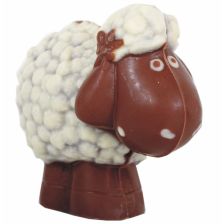 Osterschaf Vollmilch- & weiße Schokolade bio (85g)