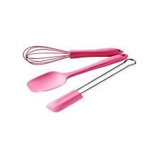 Dreierset mit Schneebesen, Teigschaber, Flexlöffel (150g)