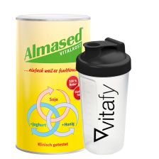 Vitalkost Pulver Almased (500g) + Vitafy Shaker (600ml)