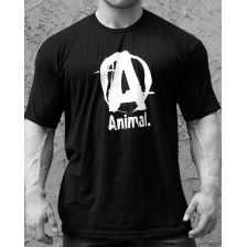 Animal Basic Logo Tee Black