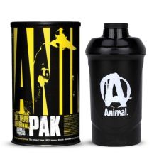 Animal Pak (44 Packs) + Animal Shaker Black