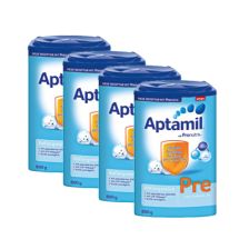 4x Aptamil Pronutra PRE Milchnahrung (800g)