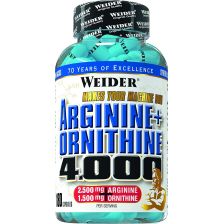 Arginine + Ornithine 4.000 (180 Kapseln)