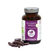 Bio Zellschutzkapseln mit Aronia und Acerola (120 Kapseln)