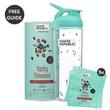 1x Slim Shake nach Wahl + 5x To-Go-Size + Blender Bottle — inkl. gratis Rezept Buch