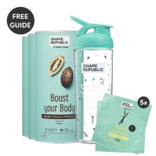 3x Protein nach Wahl + 5x To-Go-Size + Blender Bottle — inkl. gratis Rezept Buch