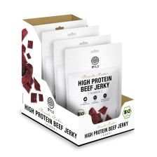 High Protein Beef Jerky Klassik "Muscle Maker" bio (4x25g)