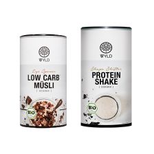 Bio Low Carb* Müsli Schoko "Eye Opener“ (350g) + Bio Protein Shape Shifter Schokolade (450g)