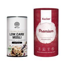 Bio Low Carb Müsli (350g) + Xucker Premium (1000g)