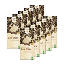 10 x Bio Schokolade Café Blanc (10x100g)