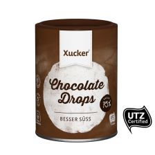 Schokodrops Edelbitter mit finnischem Xylit (200g)