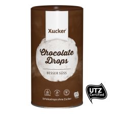 Schokodrops Edelbitter mit finnischem Xylit (750g)