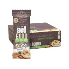 Sol Good Proteinriegel bio - 12x67g - Cinnamon Roll - MHD 14.05.2019